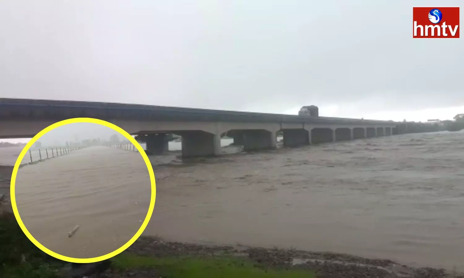 Pen Ganga Flooded By Heavy Rains Pen Ganga Flooded By Heavy Rains