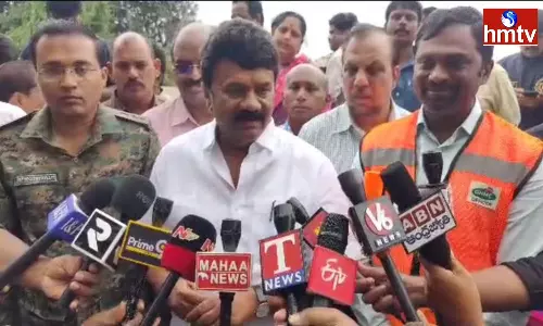 Minister Talasani Srinivas Yadav Examined Hussain Sagar