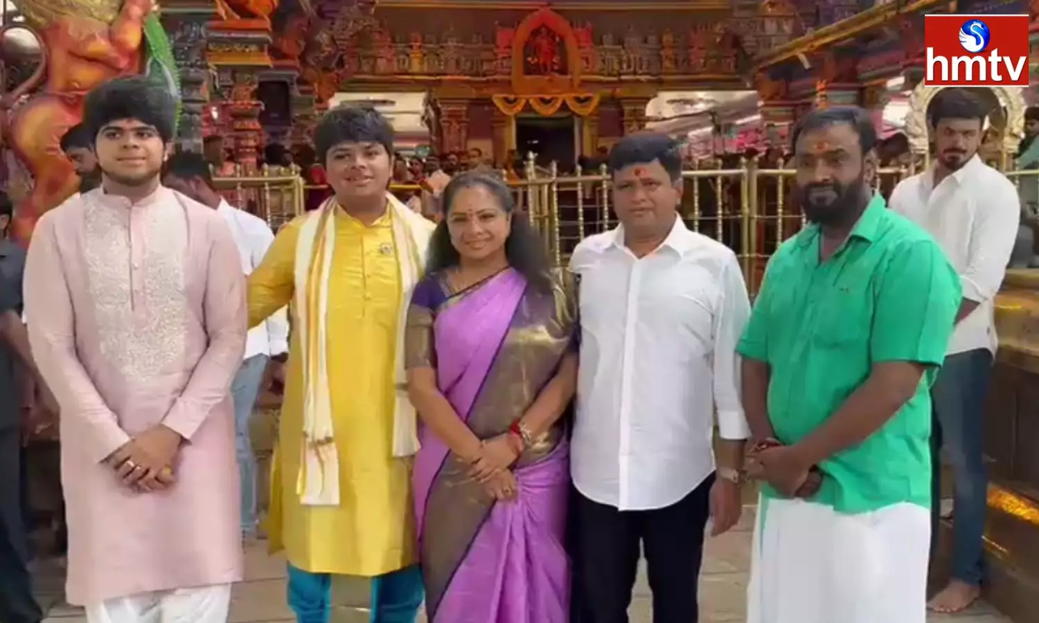 MLC Kavitha Pooja At Jubilee Hills Peddamma Mata Temple