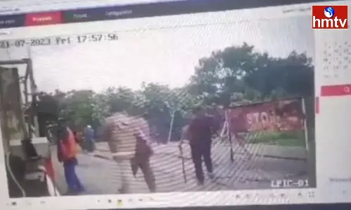 Attack On Staff At Bhiknoor Toll Plaza