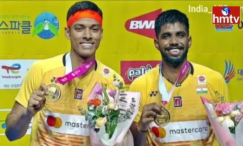 Satwiksairaj Rankireddy and Chirag Shetty Win Korea Open Beating Top Seeds