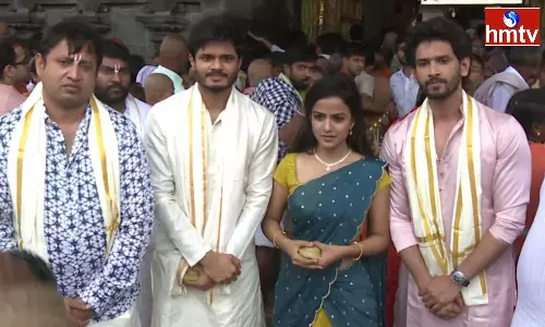 Baby Movie Team In Tirumala