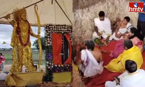 Sriram Statue In Mantralayam And Mantralayam Raghavendra Swamy Temple