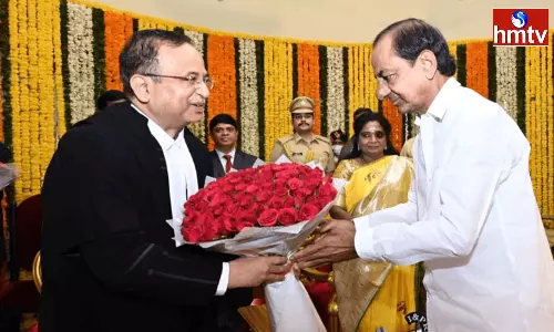 Justice Alok Aradhe Took Oath As Chief Justice Of Telangana High Court