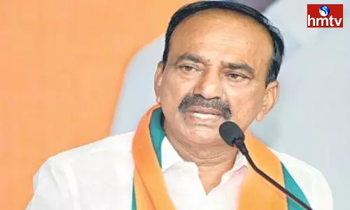Etela Rajender Comments On CM KCR