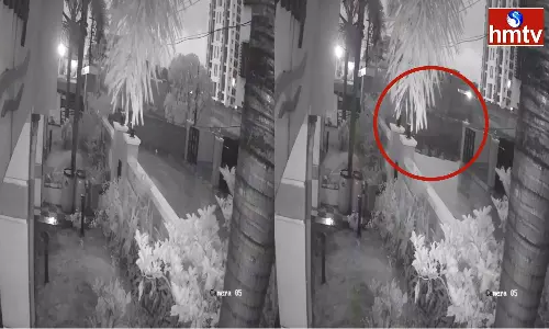 The Wall That Collapsed Due To Rain In Lingampally The Wall That Collapsed Due To Rain In Lingampally