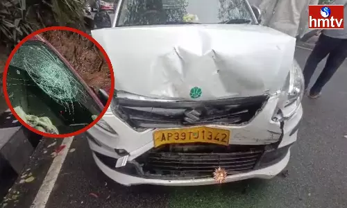 Road Accident In Tirumala Road Accident In Tirumala