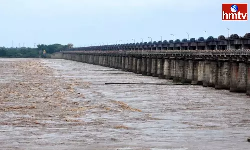 Second Danger Alert At Dowleswaram Barrage