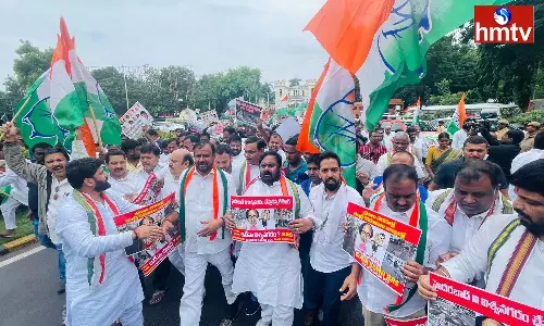 Hyderabad Turned Into City of Floods in BRS Rule Says TPCC State Vice President Thotakura Vajresh Yadav