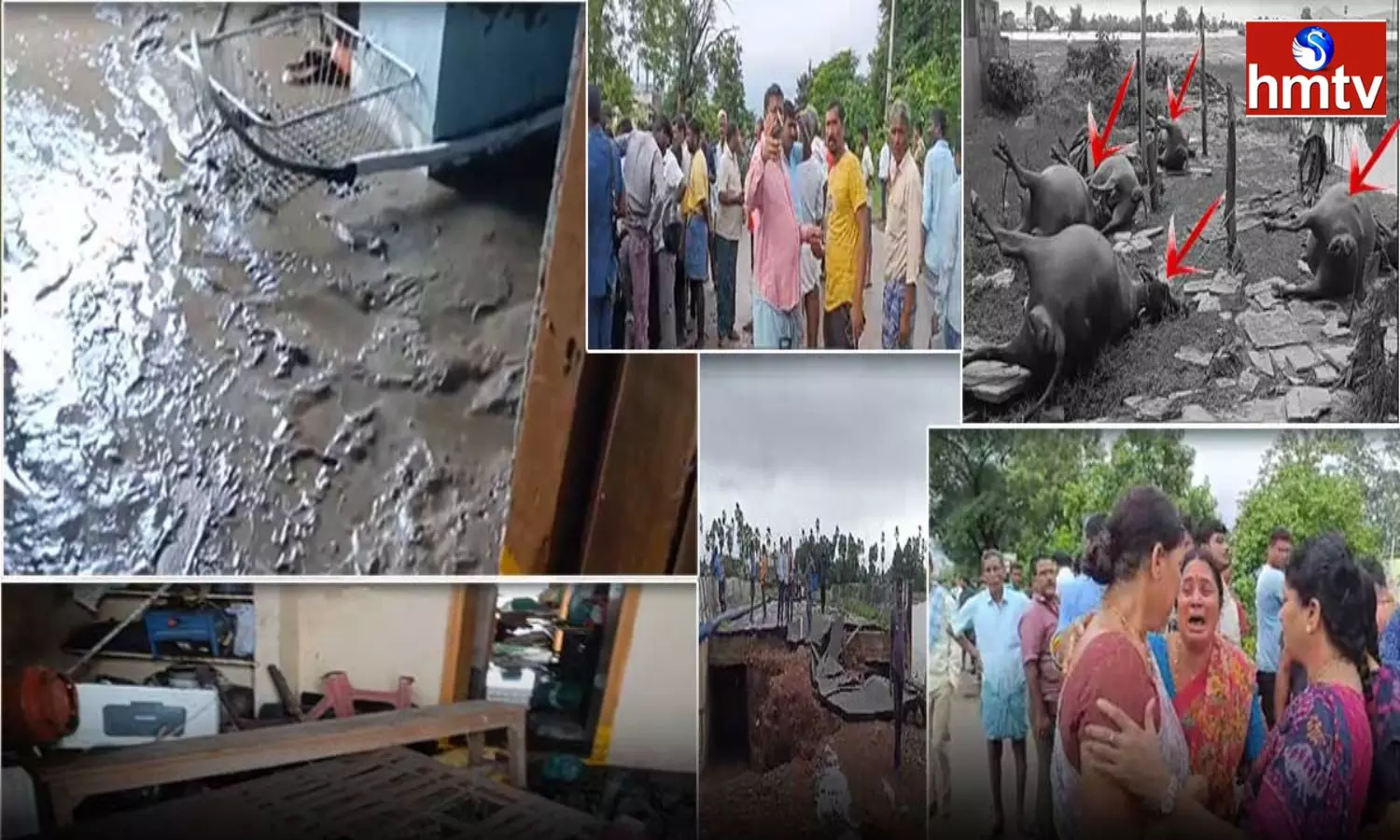 The Tragedy Left By The Flood In Moranchapalli