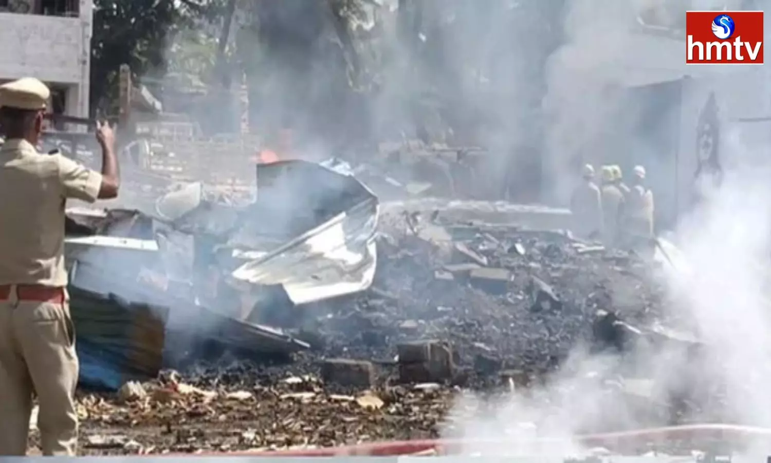 Fireworks Godown Huge Explosion In Tamil Nadu