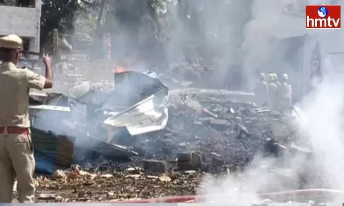 Fireworks Godown Huge Explosion In Tamil Nadu Fireworks Godown Huge Explosion In Tamil Nadu