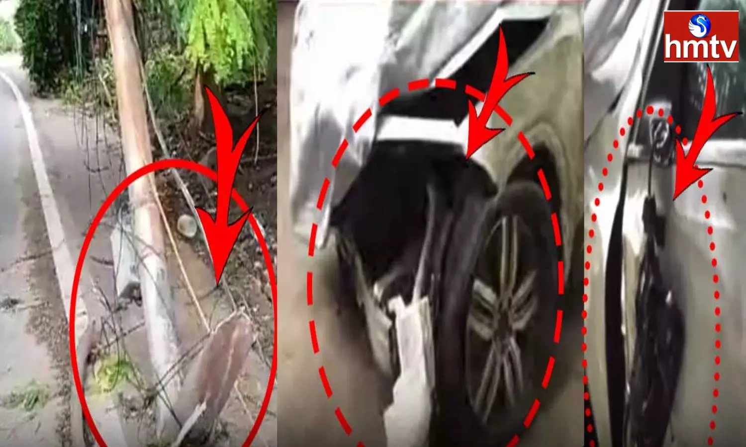 Car Accident In Hyderabad Filmnagar