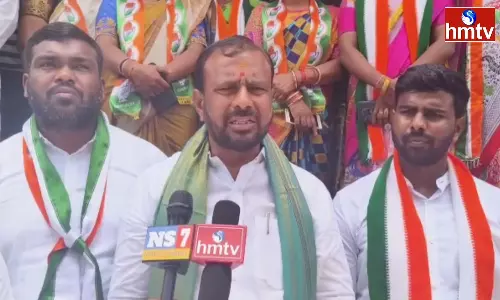 Members Joining Congress Party In Jawahar Nagar