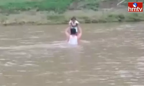 The Man Who Lifted The Child And Crossed The Stream The Man Who Lifted The Child And Crossed The Stream