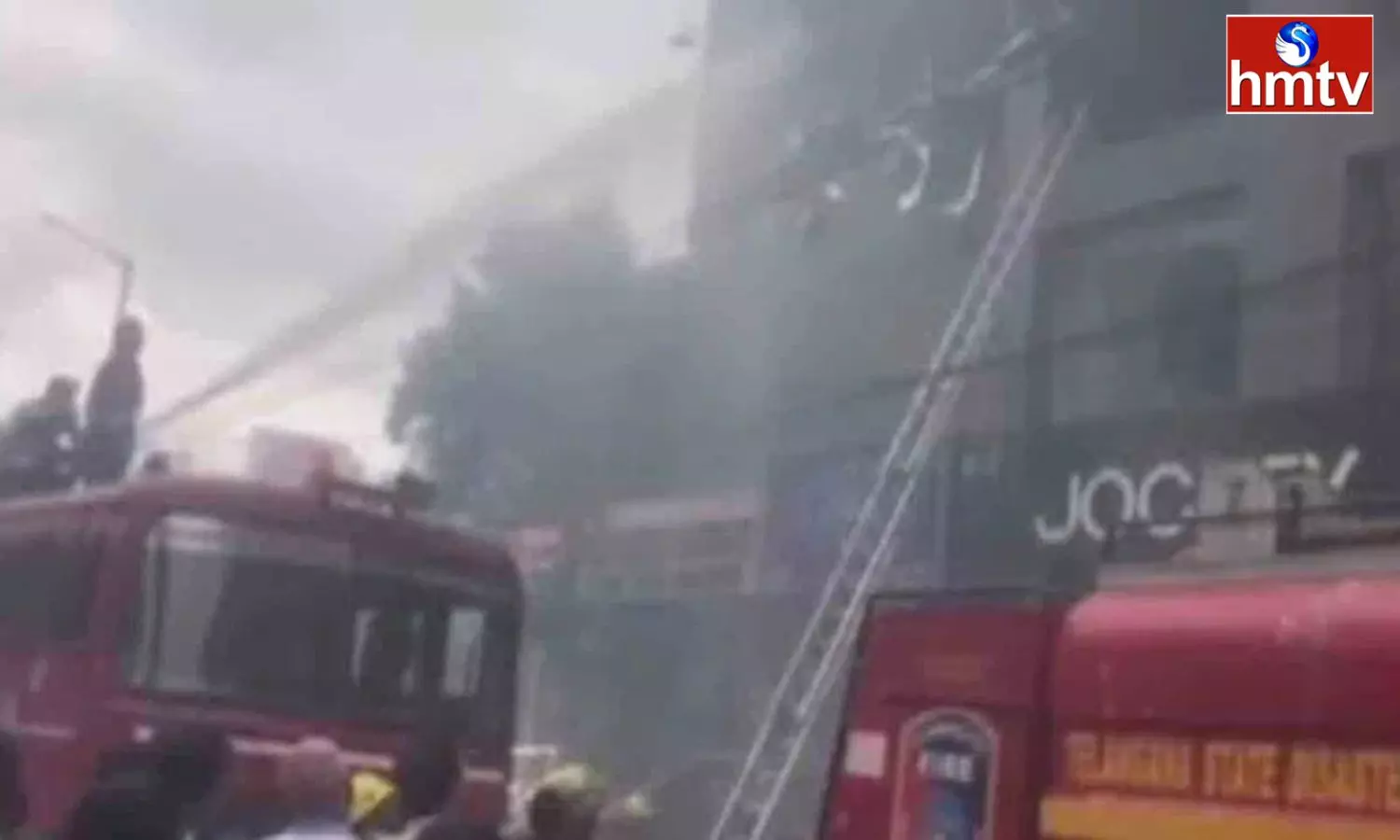 Fire Accident In Hyderabad Habsiguda Unlimited Showroom