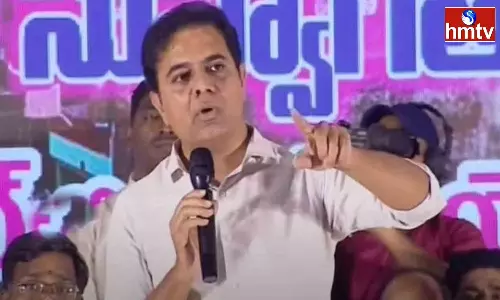 Minister KTR Speech in LB Nagar