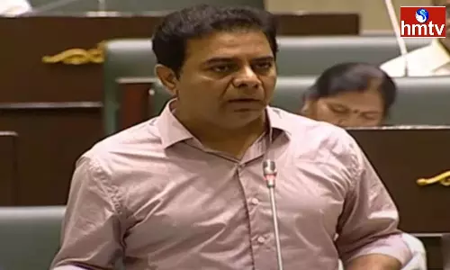 Minister KTR Mentioned Kokapet Land Auction in Telangana At Assembly Sessions