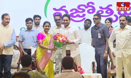 Jagan Participating in Diamond Jubilee Celebrations of APCOB at Vijayawada