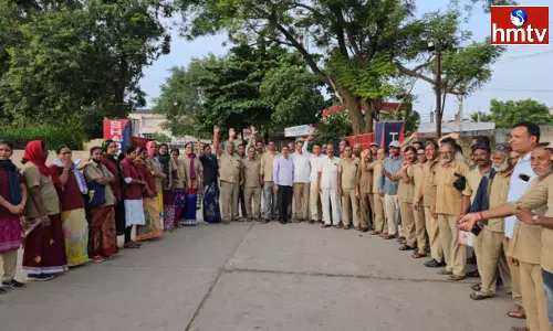 TSRTC Workers Protest in Telangana