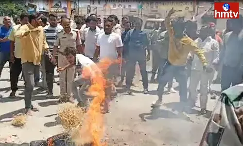 Clash Between TDP And YCP Once Again In Chittoor