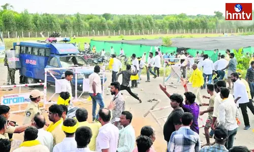 Cases Registered Against Punganur Riots in Chittoor District
