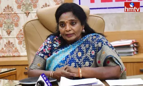 Governor Tamilisai Reached Hyderabad Governor Tamilisai Reached Hyderabad
