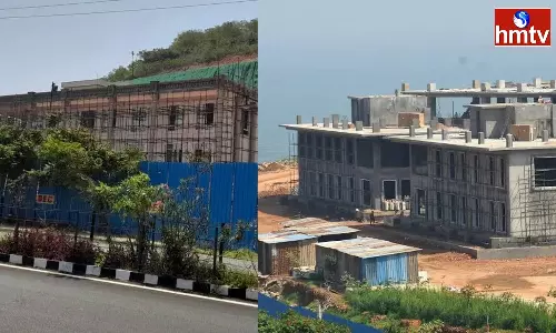 CM Camp Office In Visakhapatnam Rushikonda