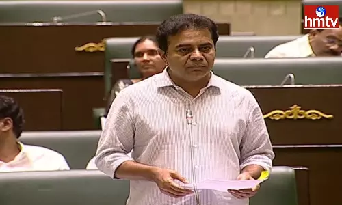 Gaddar Death Is A Tragedy Says KTR
