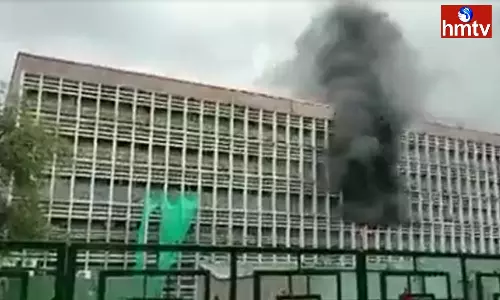 Fire Accident Delhi AIIMS