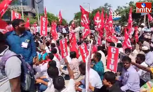 Tension At Tirupati SPDCL Office