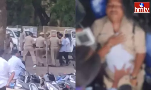 Head Constable Unconscious In Rajamahendravaram