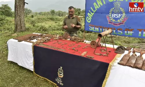 Maoist Dump Seized On Andhra Odisha Border