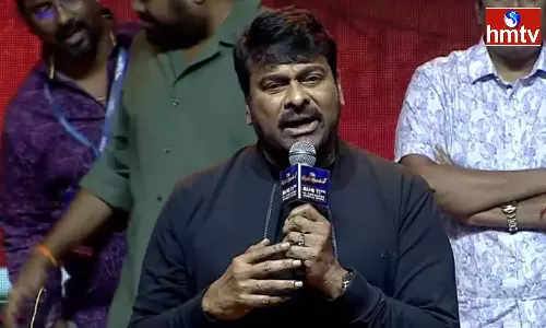 Chiranjeevi Gave An Indirect Counter To Minister Ambati