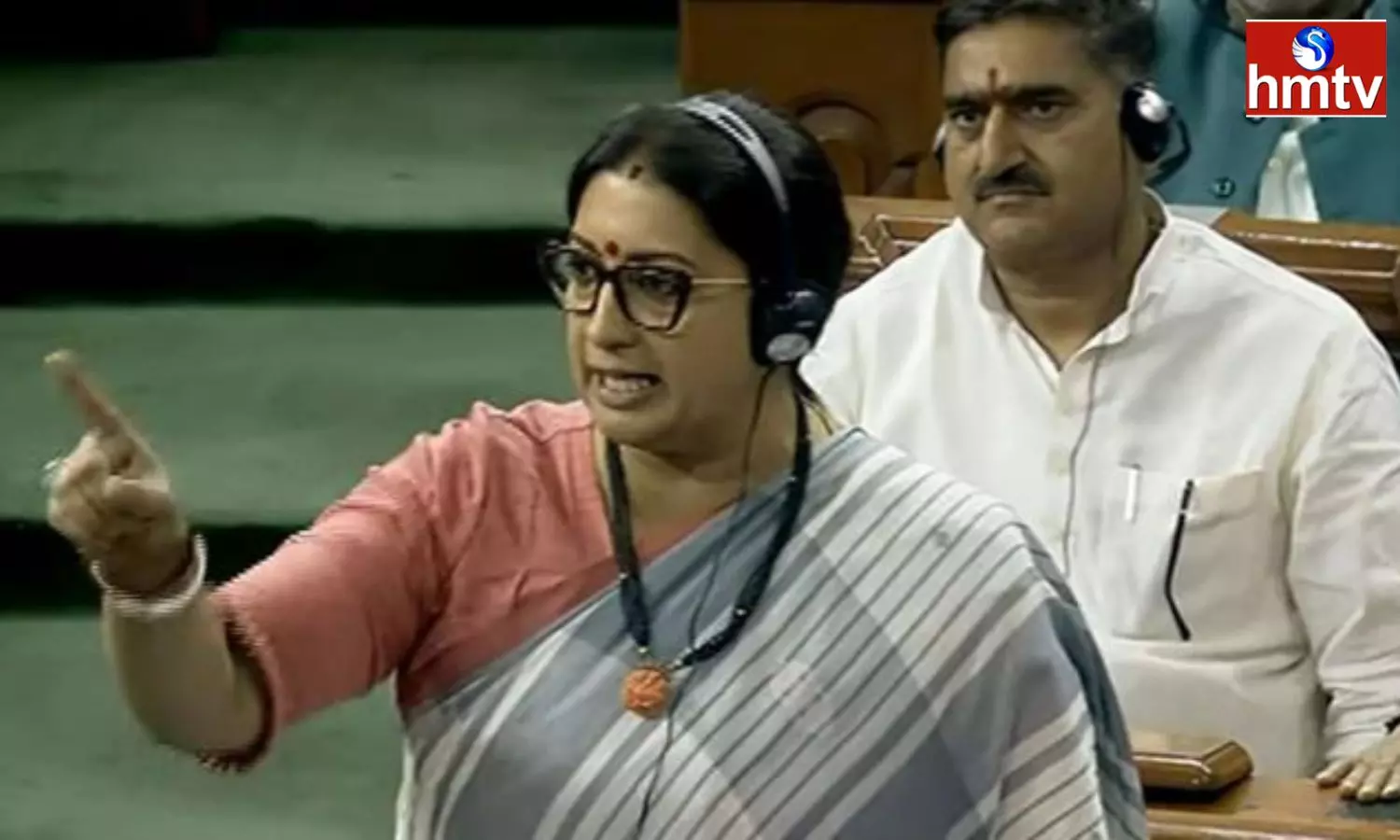 Minister Smriti Irani Reacted Strongly To Rahul Gandhi comments