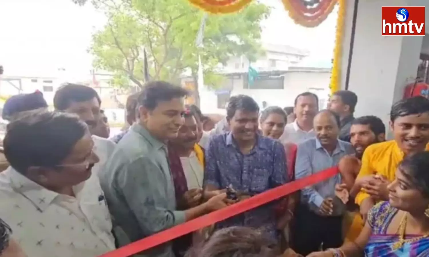 KTR Foundation Stone Laying For Handloom Park At Pochampally