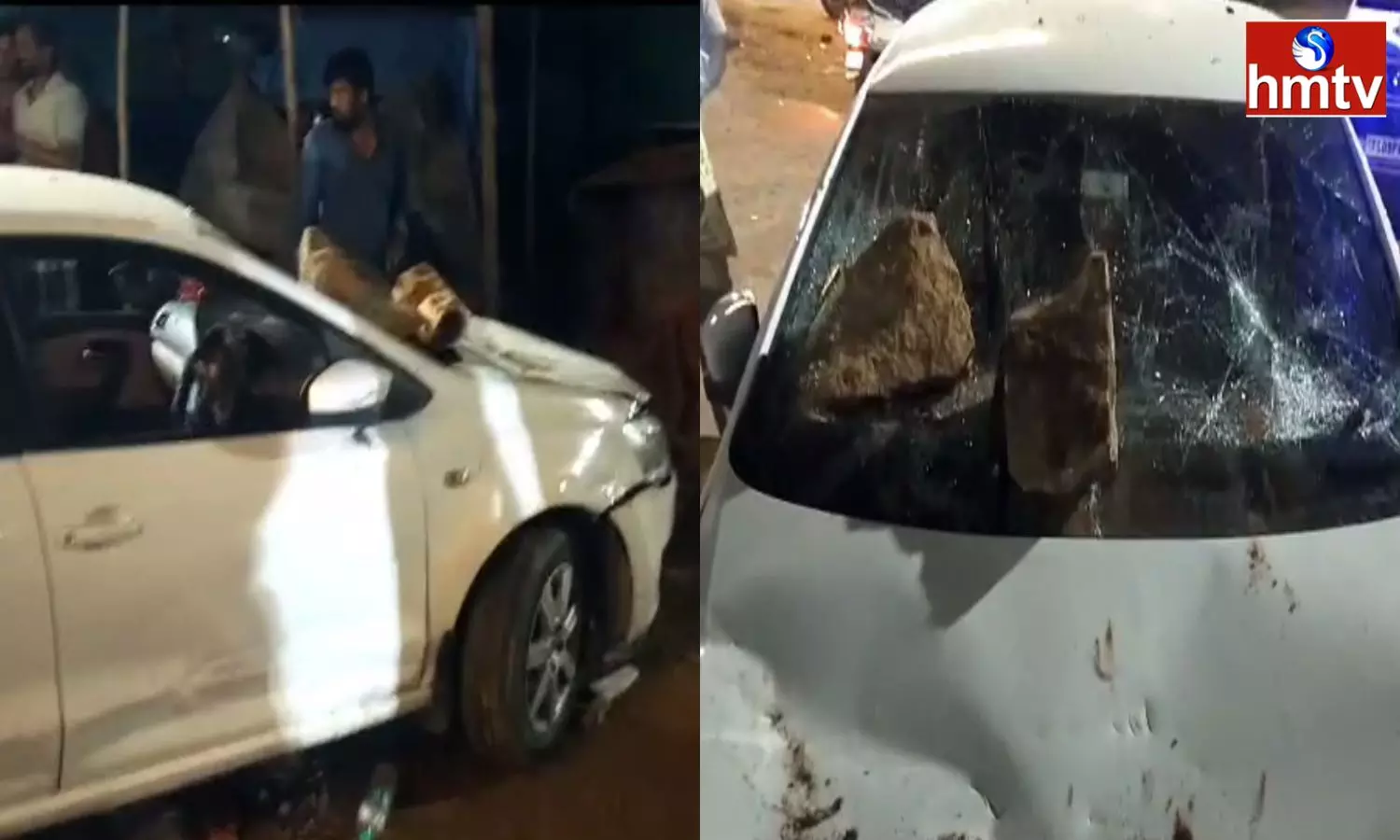 Car Terror In Pragathi Nagar Car Terror In Pragathi Nagar