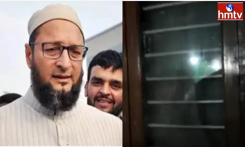 Stones Pelted at Asaduddin Owaisi’s Delhi House