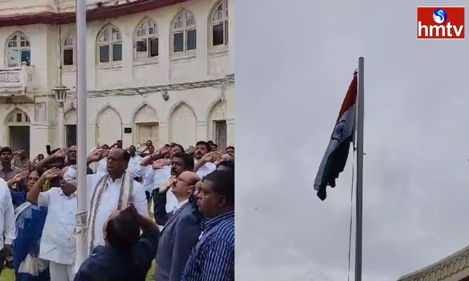 Inauguration Of National Flag In Telangana Legislative Council