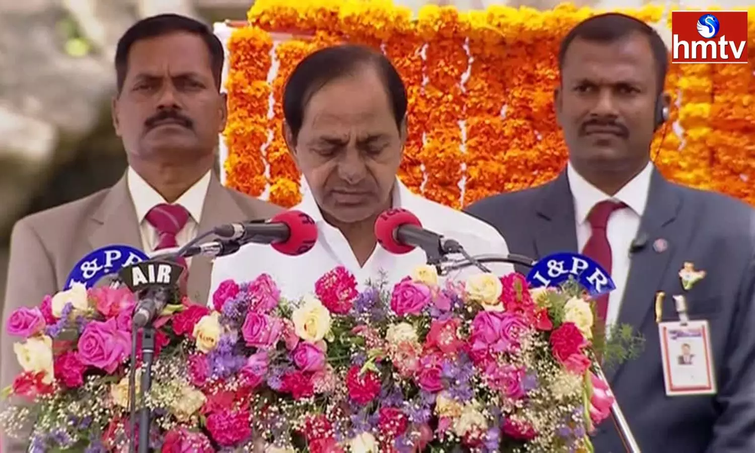 CM KCR Speech To Golconda Fort 77th Independence Day Celebrations In Telangana