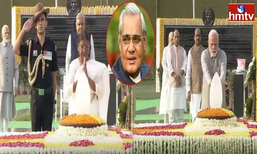 Presidents And Prime Minister Tribute to Former Prime Minister Atal Bihari Vajpayee