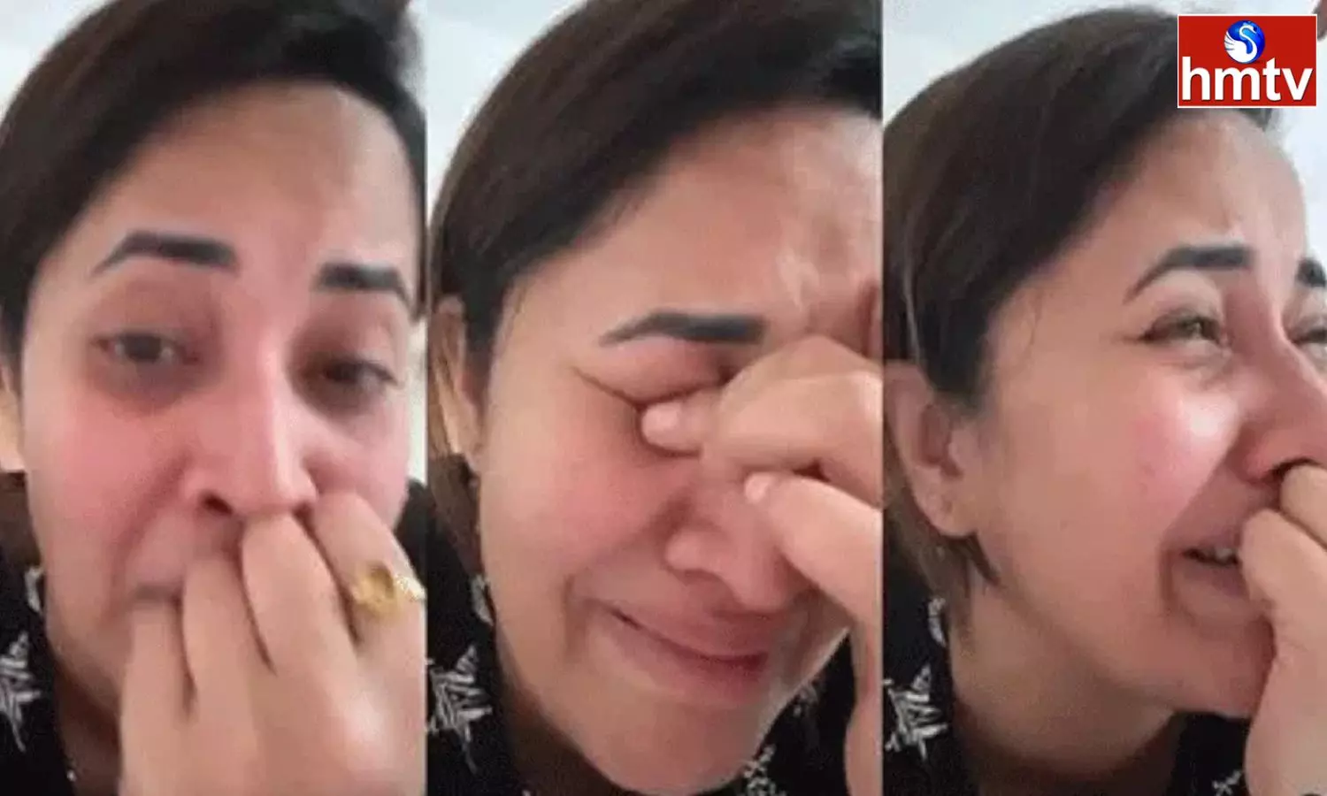 Anasuya Bharadwaj Broke Down Tears and Video Shares in her Instagram