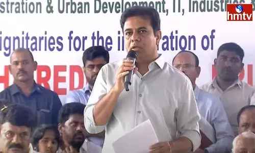 KTR Comments On Congress Party And Development Of Telangana KTR Comments On Congress Party And Development Of Telangana