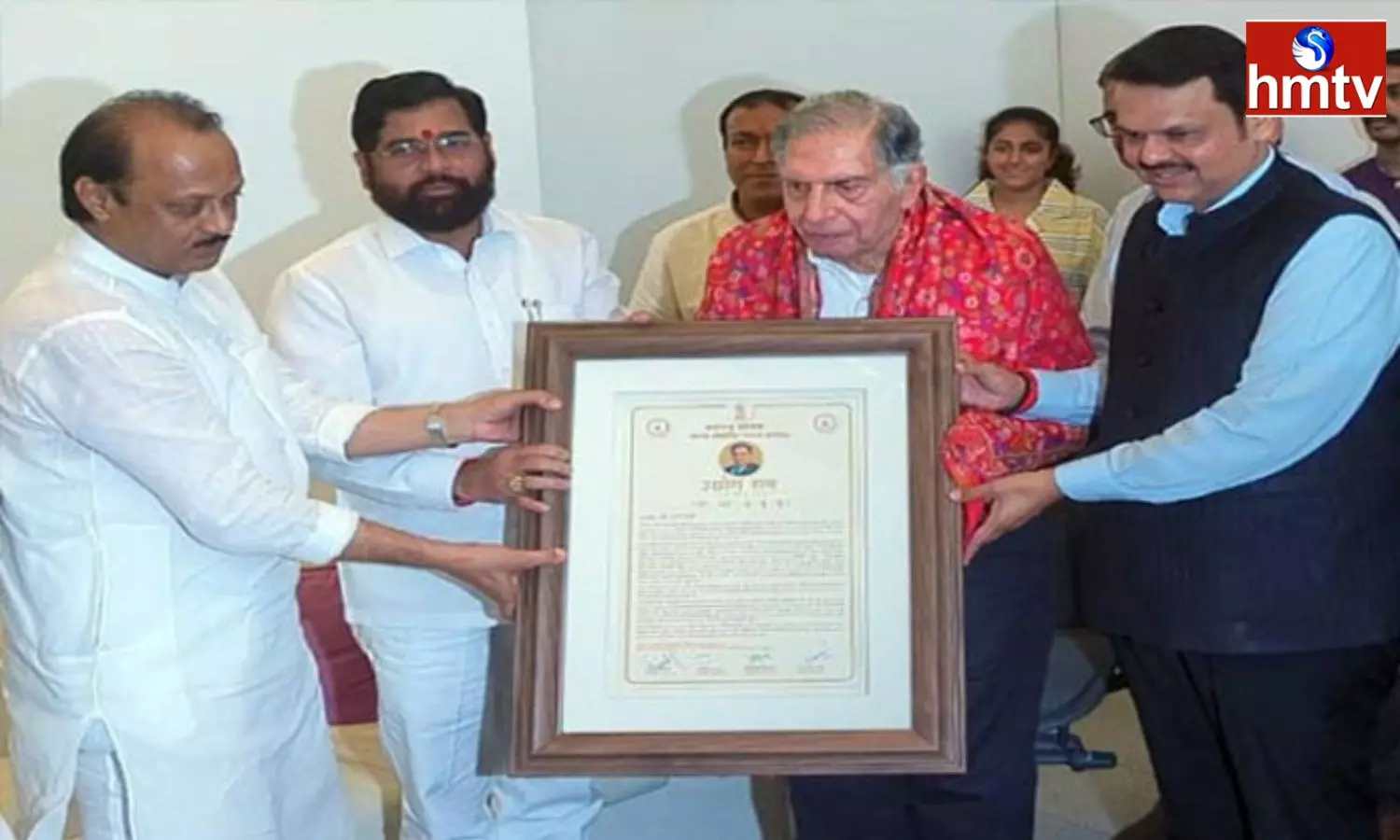 Ratan Tata Conferred With Maharashtra Govt Udyog Ratna Award