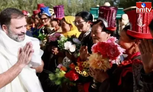 Rahul Gandhi Visited Leh In Ladakh