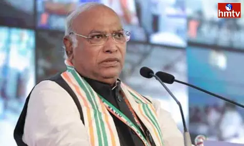 A Meeting of T Congress Leaders Took Place At Kharge Residence