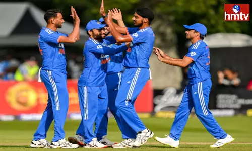 All Round India Beat Ireland By 33 Runs To Seal Series