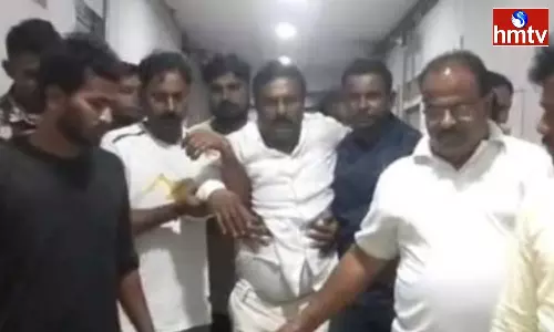 Nirmal Bjp Leader Maheshwar Reddy Fasting Initiation Destrupted By The Police