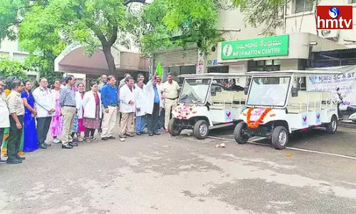 Battery Cars Made Available At Nims Premises Battery Cars Made Available At Nims Premises