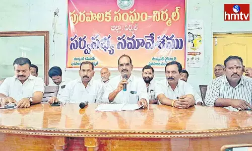 Initiations On Nirmal Master Plan Are For Election Stunt Says Gandrath Eshwar